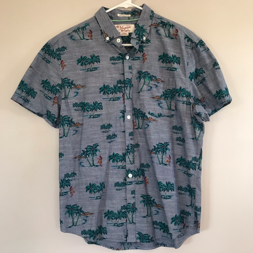 Men’s Short Sleeve Button Down